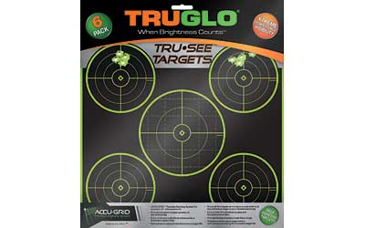 TRUGLO TRU-SEE 5 BULL TGT 12X12 6PK