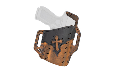 Versacarry Guardian Arc Angel Outside the Waistband Holster Fits P365/X/XL/Macro PF9 Hellcat Leather Construction Brown 